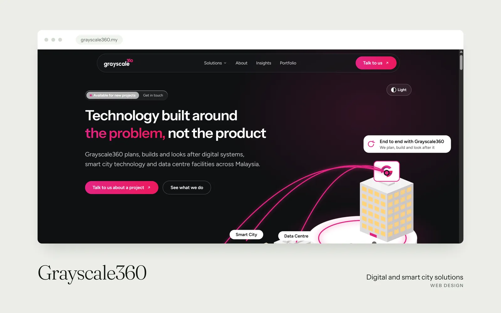 Grayscale360 website